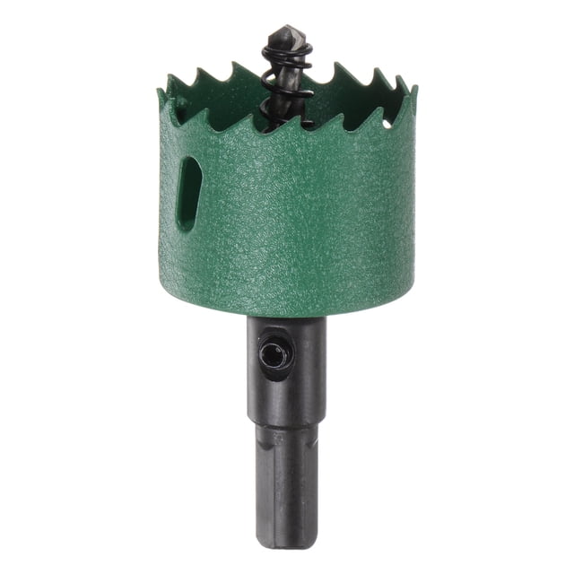 Broca de Sierra de Corona Bi-Metal de Acero de Alta Velocidad para Madera, Plástico y PVC, 1-5/8"