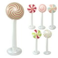 thumbnail image 5 of Inflatable Candy Cane Christmas Lollipop Decor 47.2 Inch PVC Outdoor Indoor Party Decoration Festive Photo Prop for Yard Home Store, 5 of 7