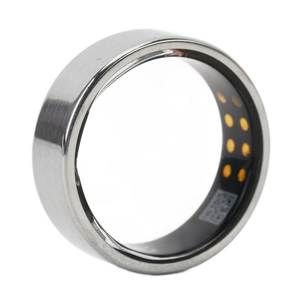 Smart Health Ring Monitor, Stainless Steel Fitness Finger Ring, Sleep Monitoring, Lightweight Design, For Sports and Sleep Monitoring