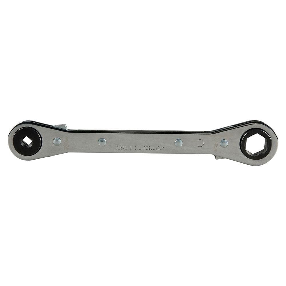 Klein Tools 68310 Ratcheting Refrigeration Wrench, 5-1/2-Inch