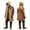 yue866-02-Yellow, variant on Boys Hooded Cloak 3D Print Jacket Retro Coat Mid Length Outerwear with Pocket,Size 2-15 Years 10-Black 160