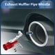 thumbnail image 2 of Silenciador de escape Turbo Sound Unique Bargains, silbato de tubo trasero XL para coche y motocicleta, generador de rugido de aluminio rojo, 1 juego, 2 of 7