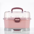 thumbnail image 4 of Estante de secado portátil para biberones Yotijar Rosado, 4 of 8