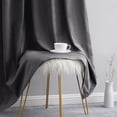 thumbnail image 5 of THD Maria Premium Soft Velvet Back Tab Rod Pocket Window Treatment Curtains for Bedroom & Living Room - Set of 2, 5 of 7