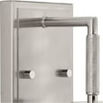 thumbnail image 5 of Spenser Collection One-Light Brushed Nickel Industrial Vanity Light, 5 of 9
