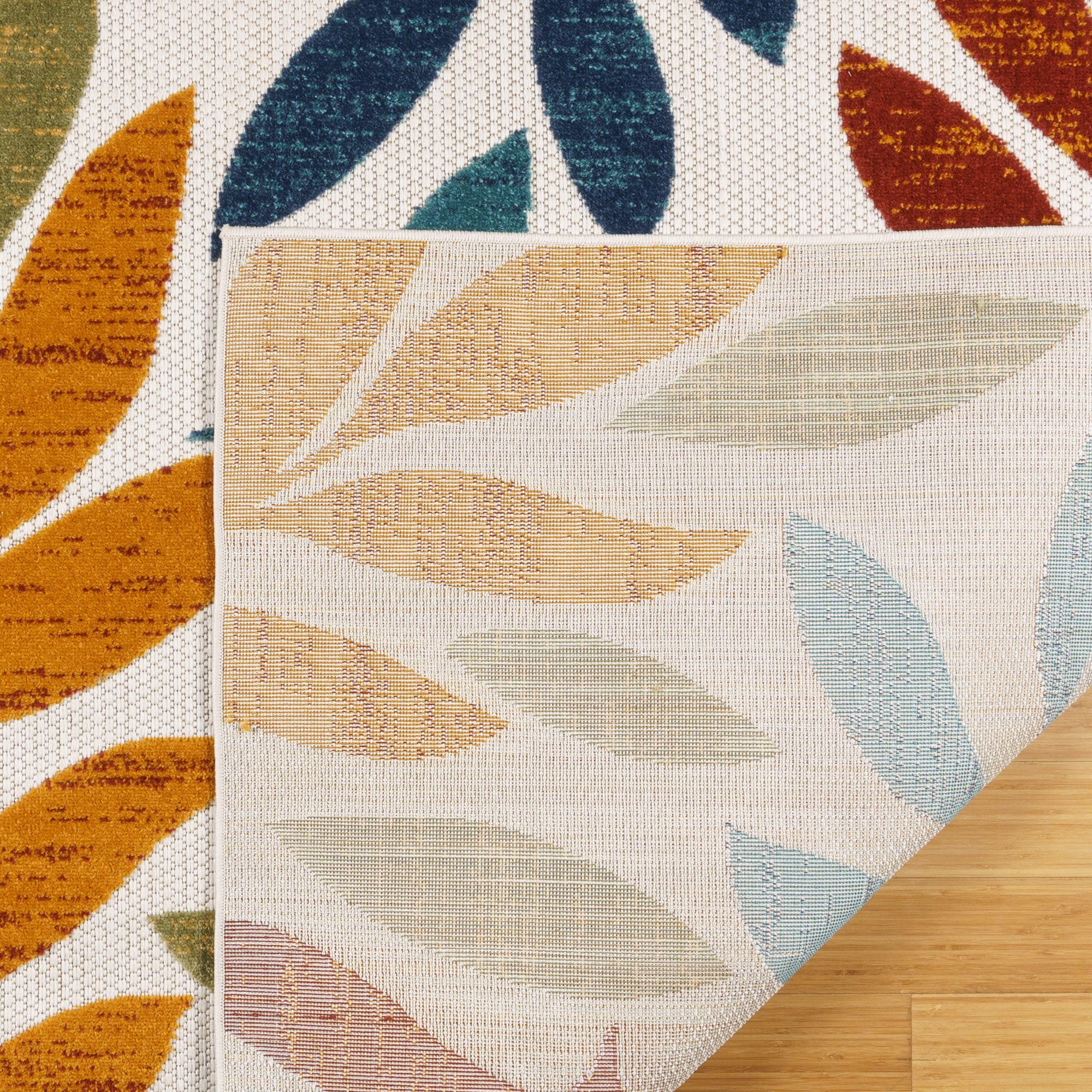 Kalari Maru Indoor/ Outdoor Polypropylene Multi Flat Weave Area Rug, 8x10