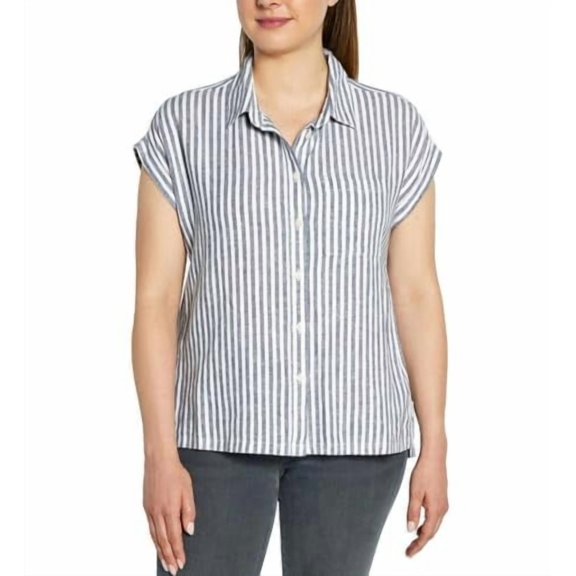 Orvis Ladies' Short Sleeve Linen Blend Shirt (1758407)