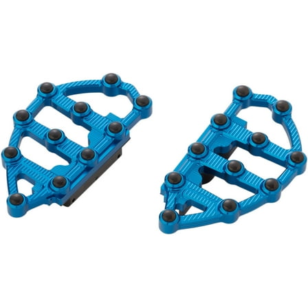 Arlen Ness Ness-MX Blue Passenger Floorboards (06-897)