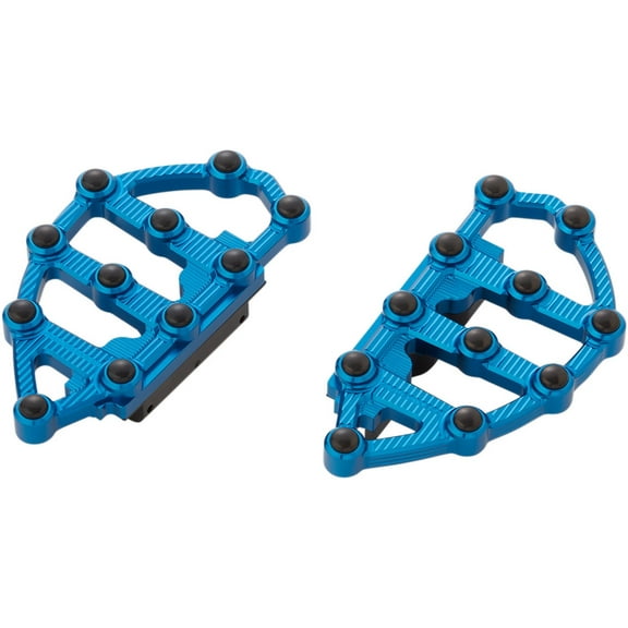 Arlen Ness Ness-MX Blue Passenger Floorboards (06-897)