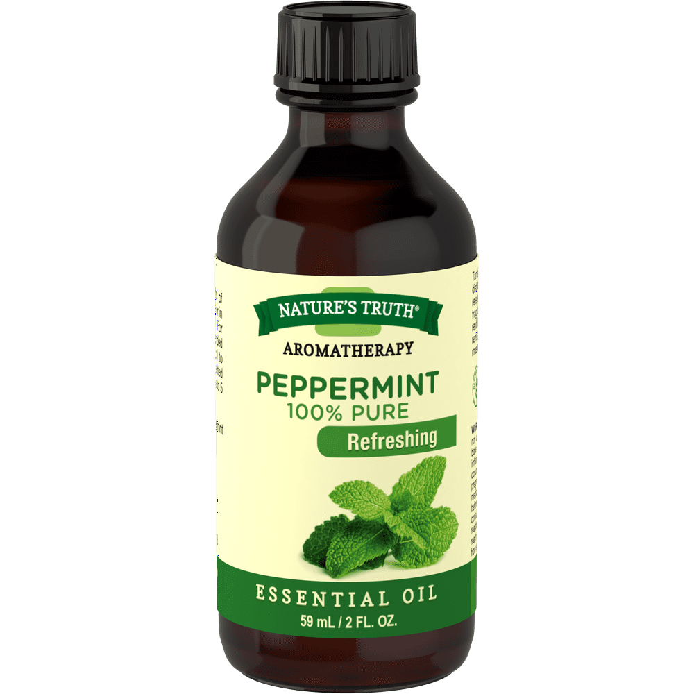 Nature's Truth Aromatherapy Peppermint Essential Oil, 2 Fl Oz Walmart