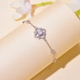thumbnail image 2 of Luxurious Moissanite Bracelet ，Moissanite Bracelet 925 Sterling Silver | Lab Created | Jewelry Gift, 2 of 8