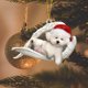 thumbnail image 5 of Adornos navideños, adornos navideños, regalos navideños, colgante decorativo de perro, colgante para árbol de Navidad, accesorios decorativos, colgante de ángel, 5 of 5