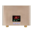 thumbnail image 1 of Mini Electric Water Heater LCD 5500W Tankless Instantaneous Home Bathroom Shower Hot Water Fast Heating Remote Control ,Digital Temperature Display, 1 of 7