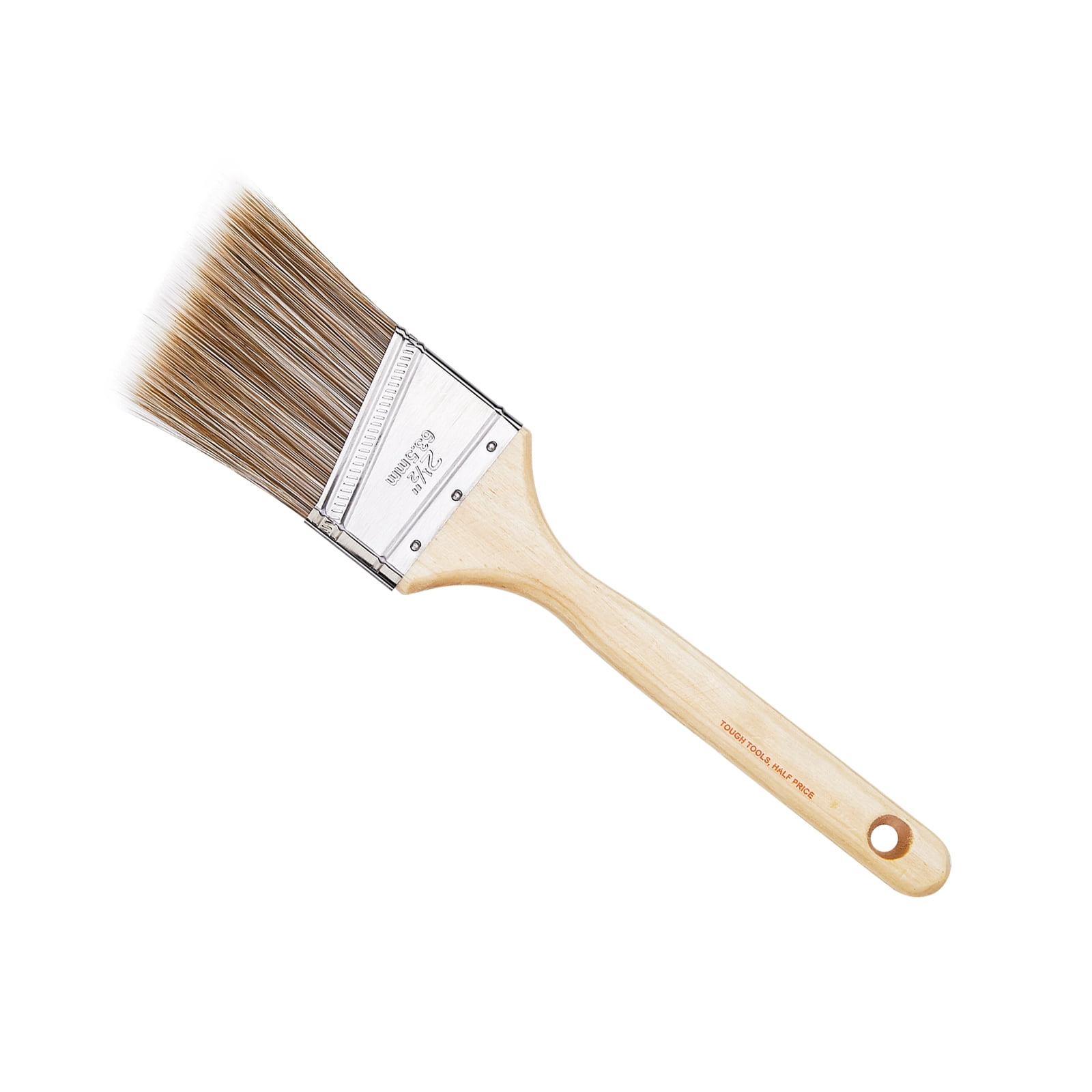 KFFKFF Painting Tools, Set of 12 Angled Paint Brushes, Crafted Wood Grip, Suitable for All Latex & Oil Paints, Stains, Ideal for Cabinets, Walls, Fences, Indoor & Outdoor Application