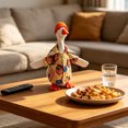 thumbnail image 4 of GFHFHITJ 4th of July Porch Goose Clothes, Patriotic Goose Costume for Outdoor Decor | for 7"H Polyester Statue, Independence Memorial Day Garden Patio Decoration, 4 of 6