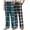 Blue Black Plaid+black Grey Plaid, variant on Boys Pajama Pants 2 Pack Soft Plaid Sleepwear Kids Lounge PJ Bottoms with Pockets