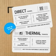 Zebra ZD421 Thermal Shipping Label Printer 4 | 203 DPI | No Ink Required | 4x6 | USB, Ethernet, Tap to Pair NFC | | Thermal Transfer