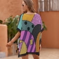 thumbnail image 5 of Sally Ragdoll Women's Swimsuit Coverup Summer Beach Cover Up Bathing Suit Dress, 5 of 6