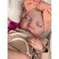 thumbnail image 2 of 1 Pc 18 Inch Handmade Lovely Levi Bebe Reborn Doll 3D Painted Skin Newborn Baby Doll Cloth Body(genderless) Pacifier Send Random, 2 of 5