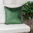 thumbnail image 6 of Parkland Collection Khole 20x20" Solid Fabric Throw Pillow in Olive Green/Taupe, 6 of 6