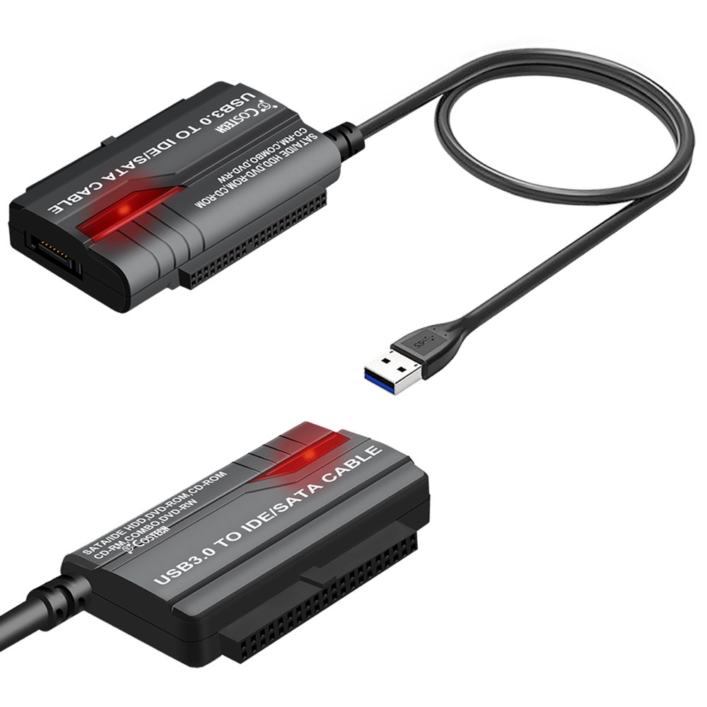 Costech USB 3.0 to SATA IDE HDD, DVDROM, CDROM, CDRM, COMBO, DVDRW