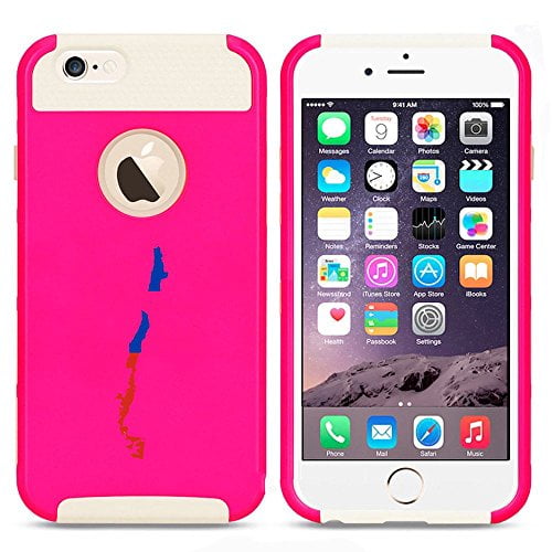 Apple iPhone 5c Shockproof Impact Hard Case Cover Chile Chilean Flag (Hot...