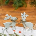 thumbnail image 3 of BQBQERT 2Pieces PVC Board Elks Figurines for Crafting Christmas and Enhancing Home Ambiances, 3 of 9