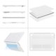 thumbnail image 5 of Funda MOSISO compatible con MacBook Air de 13,6 pulgadas, color blanco, 5 of 6
