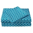 thumbnail image 1 of Mainstays Kids Geo Teal  Sheet Set, 1 of 1