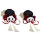 thumbnail image 1 of Pinzas para el cabello Salvador Estilo Chino Panda Rojo, 1 of 10