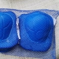 thumbnail image 3 of 6 Pcs Ensemble de Protection pour Vélo Patinage Enfants Protection Genou Patin à Glace Roller Sports Extérieurs Bleu, 3 of 7