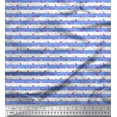 thumbnail image 1 of Soimoi Cotton Jersey Fabric Stripe & Bird Shirting Decor Fabric Printed Yard 58 Inch Wide, 1 of 1
