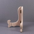 thumbnail image 2 of HLONK Wood Easel 4PCS Wood Display Stand Plate Picture Frame Holder, 2 of 7