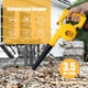 thumbnail image 2 of Soplador de Hojas Inalámbrico de 21V, Mini Soplador de Aire Eléctrico Ligero con Dos Baterías de 2.0Ah, Soplador de Hojas y Aspiradora de Mano 2 en 1 para Limpieza Del Hogar, Jardín y Auto, 2 of 9