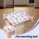thumbnail image 5 of Cama elevada para perros | Cuna elevada de madera para mascotas | Tela de lona portátil y desmontable | Cama elevada transpirable y fría para gatos y perros pequeños de hasta 17 kg | Ideal para via, 5 of 5