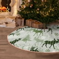 thumbnail image 5 of Sikiie green plaid Moose tree Christmas Tree Skirt, Christmas Tree Decorations, Christmas Decor, Tree Mat Decoration(30-48IN)-30", 5 of 6