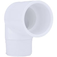Charlotte Pipe Elbow 90 Degree Plastic - Durable - 1-1/4 In, Multicolor