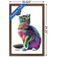 thumbnail image 3 of PD Moreno - Cat and Butterfly Wall Poster, 14.725" x 22.375", Framed, 3 of 3