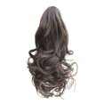 thumbnail image 3 of 15.7 pulgadas (40 cm) Postizo para mujer Clip de cola de caballo en la extensión del pelo de la cola de caballo de la garra H Hugo Extensión sintética de cola de caballo, 3 of 9