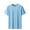 Sky Blue, variant on heyac Men's Athletic Shirts Breathable Quick Dry Summer Casual Tennis T Shirts Short Sleeve Round Neck Summer Casual Outdoor Basic Athletic Fit Tee Tops