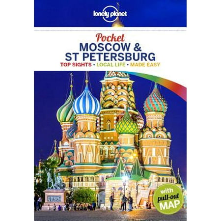 Travel guide: lonely planet pocket moscow & st petersburg - paperback: