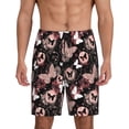 thumbnail image 1 of Fotbe Butterflies1 Pantalones Cortos de Pijama para Hombre, Ropa de Dormir, Pantalones de Pijama Cortos para Hombre-X-Large, 1 of 6