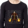 thumbnail image 3 of Avatar: The Last Airbender Prince Zuko Fire Nation Character Adult Kids 2PC Long-Sleeve Tight-Fit Pajama Set, 3 of 4