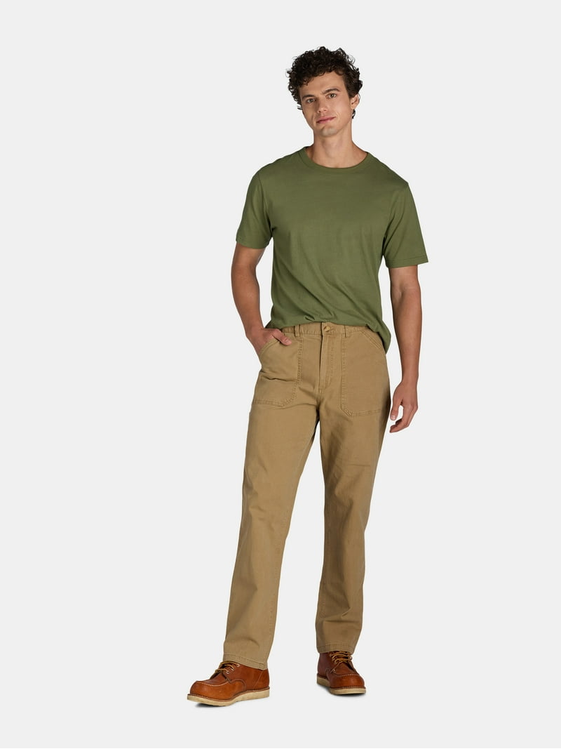 George Men's Utility Pants, Stretch Fit, 32” Inseam, Sizes 30-46