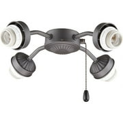 kathy ireland HOME - Accessory-38W 4 LED Arm Ceiling Fan Fitter-8.75 Inches Wide