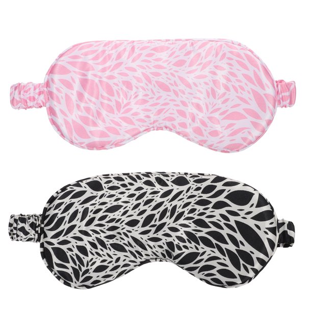 Eye Masks Cover Blindfold Silk Soft Eyeshade Mask Night Sleeping Fuzzy Blinder Blackout Faux Fur