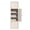 White, variant on OMCHOM 71" Tall Storage Cabinet with 3 Doors & 5 Shelves,Pantry Cabinet for Kitchen,Living Room,Entryway,Home Office,White