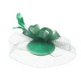 Zuhui Womens Fascinators Hats 2023 Fascinator Hat Flower Feather Mesh