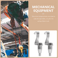 thumbnail image 3 of 40X Adjustable Wire Rope Hooks Picture Rail Display Hanging Hooks Hanging System Accessories, 3 of 6