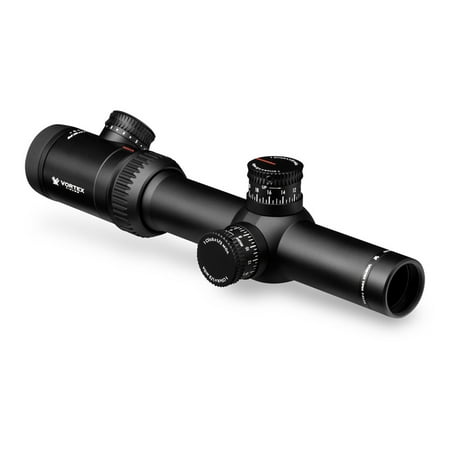 Vortex Viper PST 1-4x24 Riflescope with TMCQ MOA Reticles, (Best 223 Scope For 200 Yards)